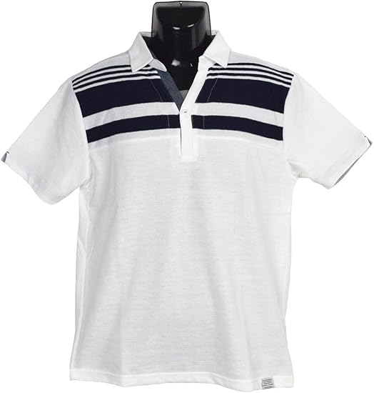 Amazon 大きいサイズ ポロシャツ メンズ スキッパー 海洋動物ワッペン プリント 3l 4l 5l カジュアル 白 紺 灰 春 夏 5l ホワイト ポロシャツ 通販