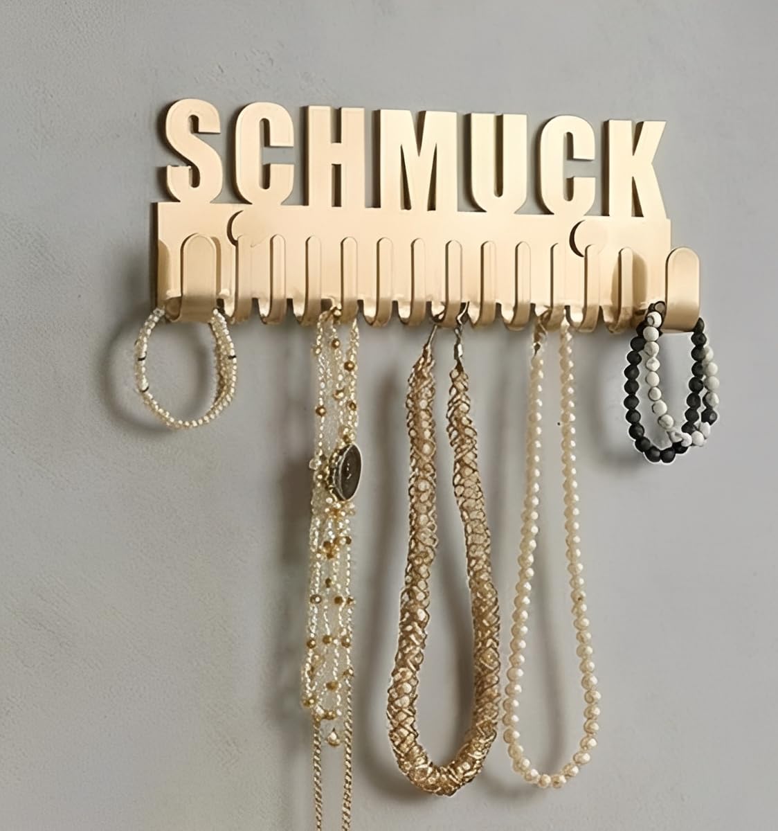 Galeara Jewellery Wall Mounted Necklace Holder (Mika Schmuck Gold)