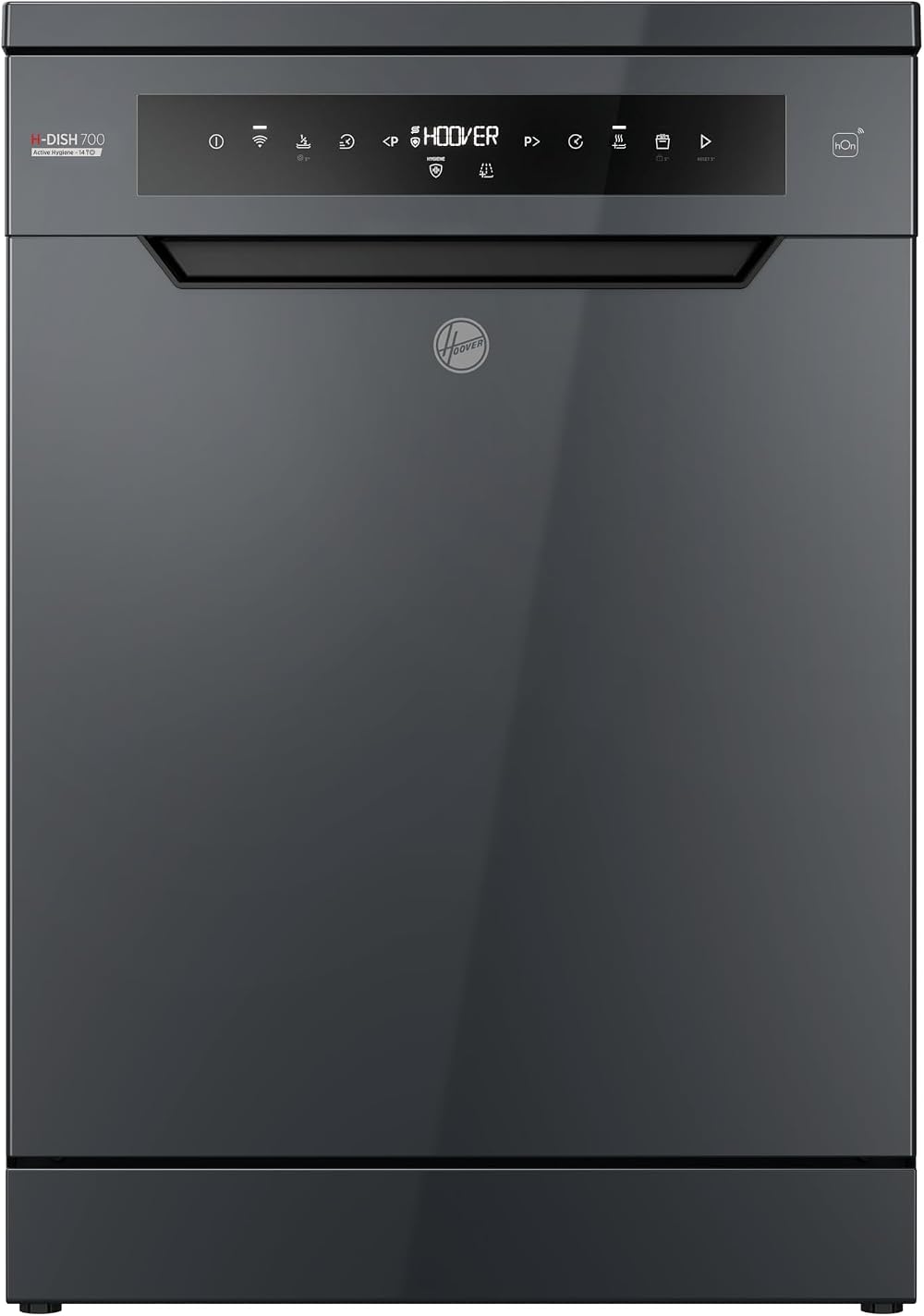 Hoover H-DISH 700 Freestanding Dishwasher 14 Place Wi-Fi Bluetooth Graphite