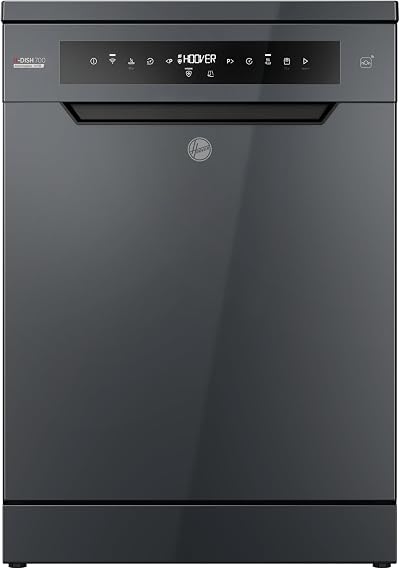 Hoover H-DISH 700 Freestanding Dishwasher 14 Place Wi-Fi Bluetooth Graphite