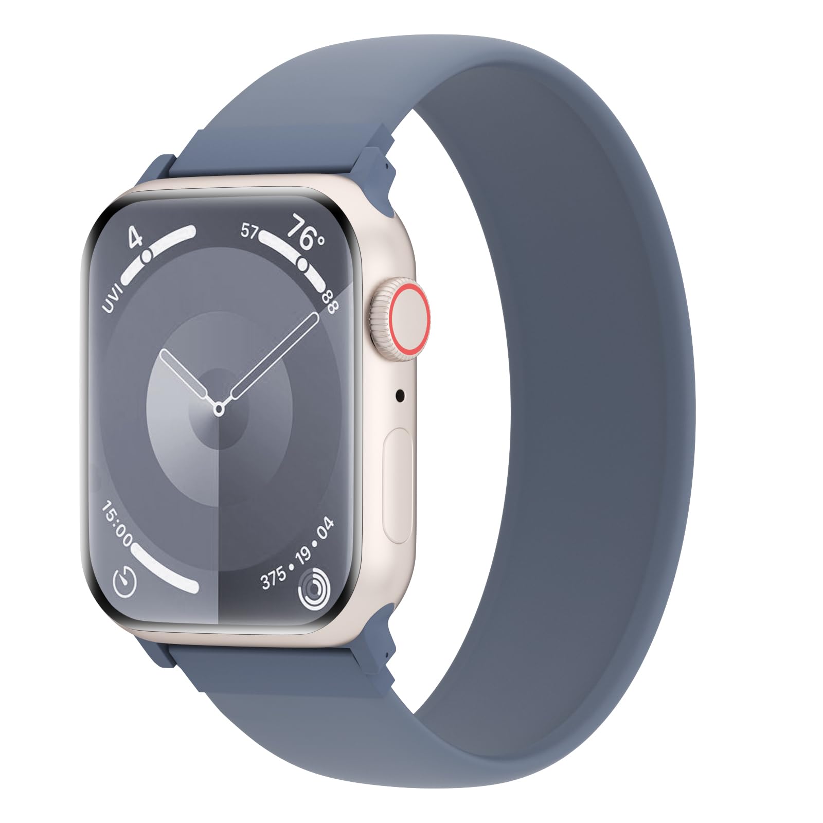 Photo 1 of Arctime Silicone Solo Loop Bands Compatible with Watch Band 38mm 40mm 41mm 42mm 44mm 45mm 46mm 49mm, Sport Stretchy Strap Soft Replacement Wristband for iWatch Ultra/2 Series 10 9 8 SE 7 6 5 4 3 2 1
