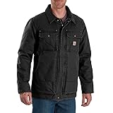 Carhartt mens Full Swing Relaxed Fit Washed Duck
