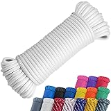 SMART&CASUAL 100 ft 1/4" Polyester Rope
