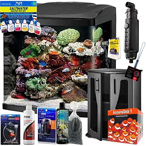 BioCube Coralife Size 32 LED Aquarium Complete Saltwater Fish ONLY Bundle