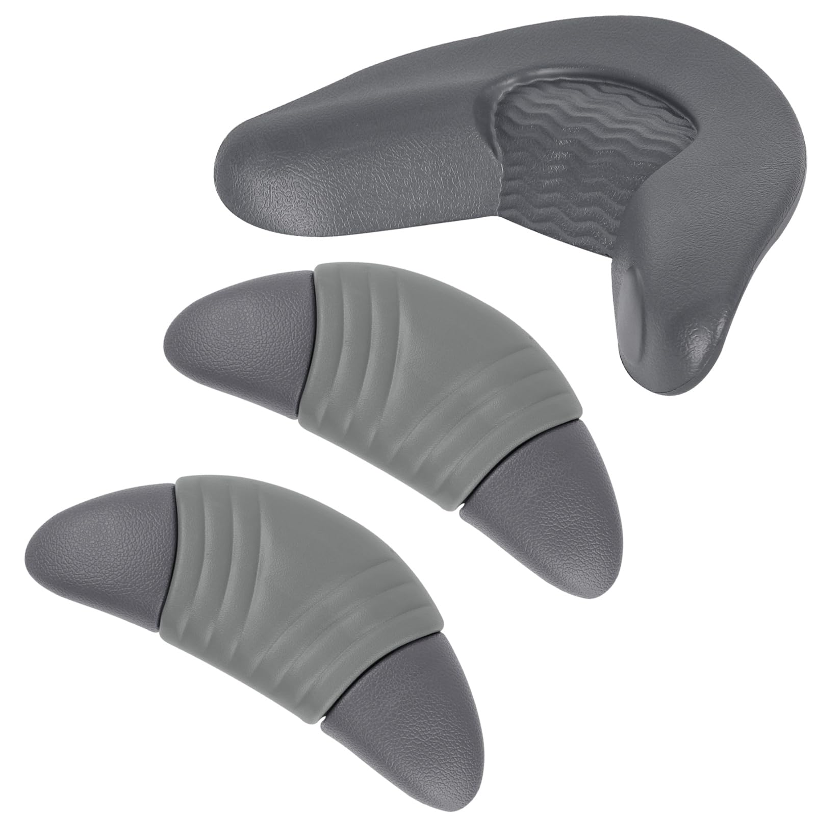 Photo 1 of IWIWE Replacement Head Rest Pillows Fit for Artesian Island Spas Hot Tubs and Tidal Fit Swim Spa (Dark Grey-3 Pack-Includes One Neck Pillow and Two Head Pillows 26-1303-85)