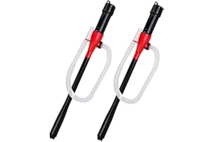 UFANDIA 2 PCS Portable Power Battery Pump, Electric Fuel Transfer Pump HandHeld Water Transfer Pump,2.2 Gallons per Min, siphon pump for Fuel Water Gas Fish Tank (2)