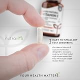 Nutravita Vitamin E 400IU D-Alpha Tocopherol 90 Capsules UK Made Vegan view 5