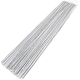 HAHIYO 20Gauge White Paper-Wrapped Metal Floral Wire 14 Inches(36cm), 70 Pack Flexible Paddle Wires Florist Wire Garden Wires for Craft Christmas Wreath Flower Arrangement Bouquet Wrapping Wedding DIY