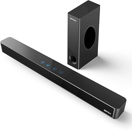 soundbar with wired subwoofer output