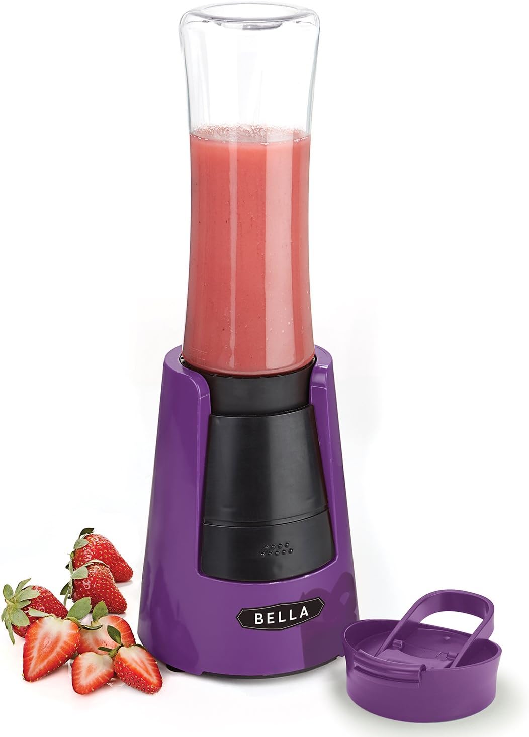 Amazon Com Bella 13959 Rocket Blender Sport Purple Electric Personal Size Blenders Kitchen Dining