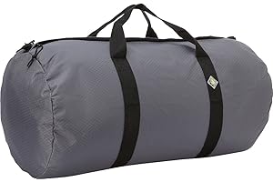 North Star Sports Foldable Duffle Bag for Travel, Gym & Outdoor Camping | Tough and Packable Sport Equipment Bag & Gear Organizer | Heavy Duty Large Duffel Bags for Traveling