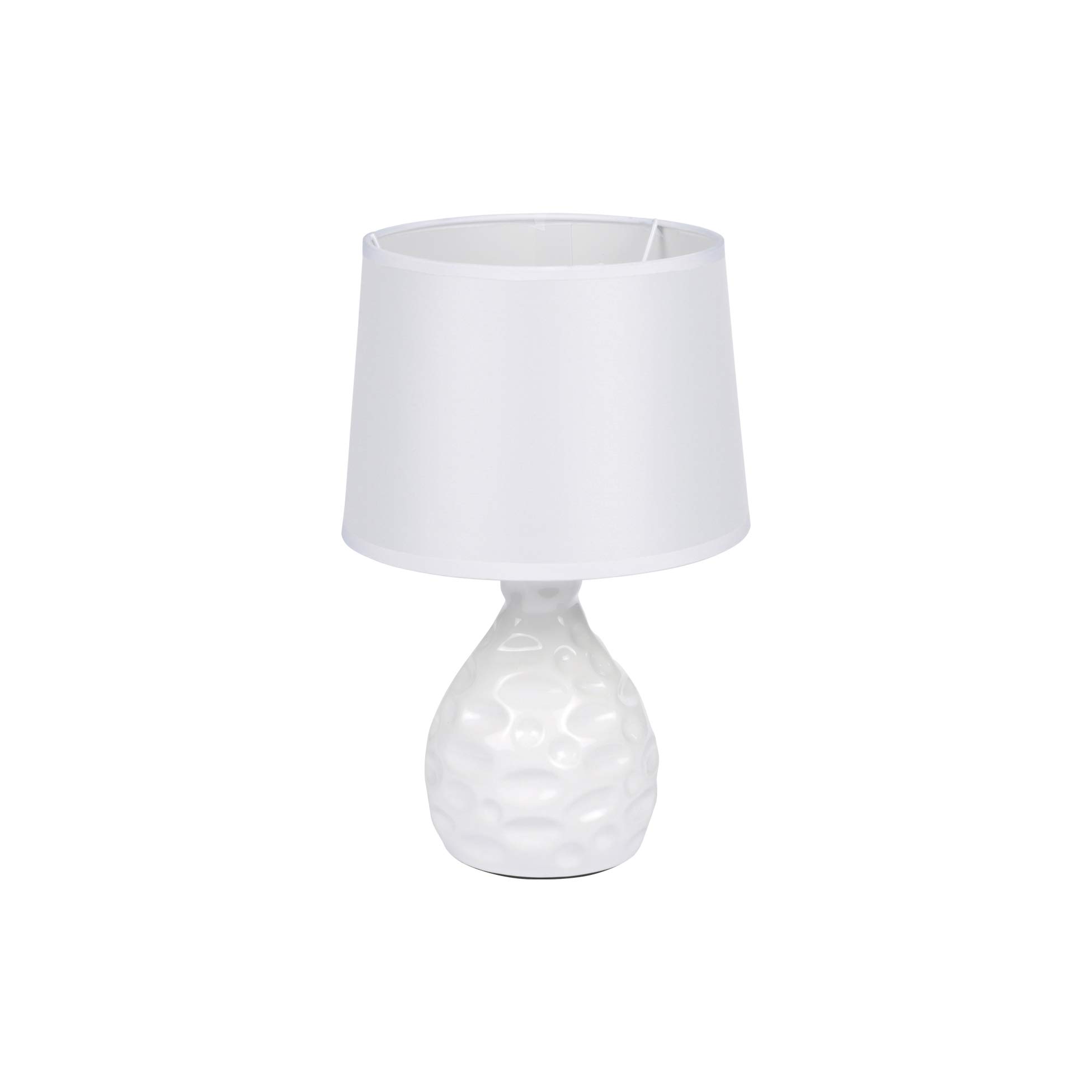 HOMEA 6LCE123BC LAMP, Ceramic, 40 W, White, DIAMETER20H30CM