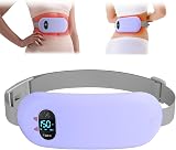BouZaFoFa Heat Pad for Period Pain Relief, 6 Modes, 3000mAh USB Belt
