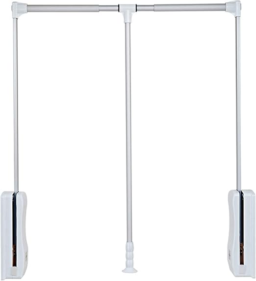 XYEQZ Barras De Armarios De Extracción, Barra De Aluminio Plegable