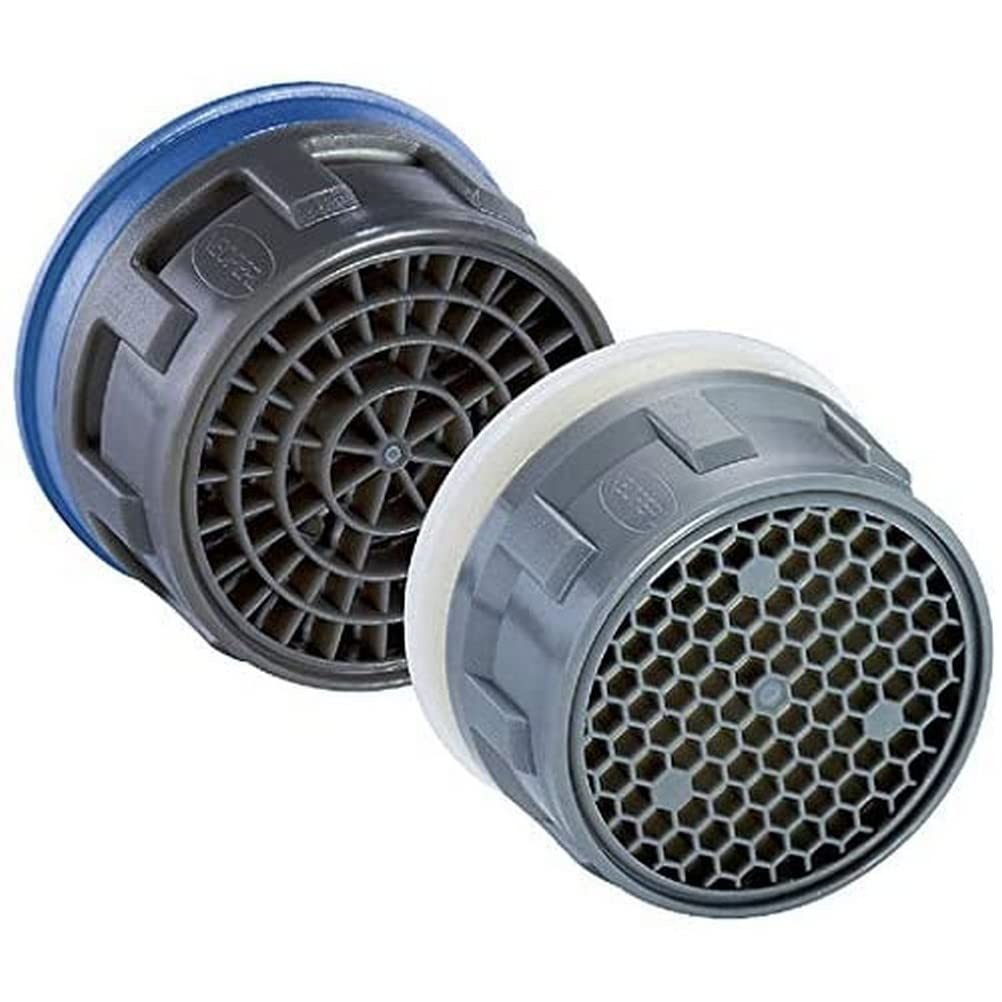 BLANCO Aerator Set consisting of 2 Jet Regulators (Cascade and Laminar) for high-Pressure taps, incl. Key | Suitable for All taps with External Thread M24x1 or Internal Thread M22x1