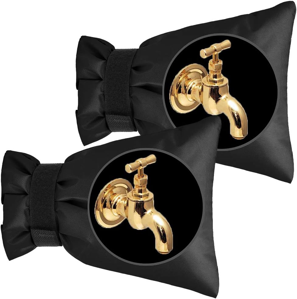 Rovtop Tap Covers for Outdoor Taps,2 Pcs Outside Faucet Jacket for Winter, Protect Garden Water Rovtop Tap Covers for Outdoor Taps,2 Pcs Outside Faucet Jacket for Winter, Protect Garden Water