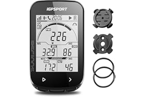 iGPSPORT BSC100S GPS Bike Computer, 2.6'' Wireless Rechargeable Cycling Computer 40H Battery Life IPX7 Waterproof