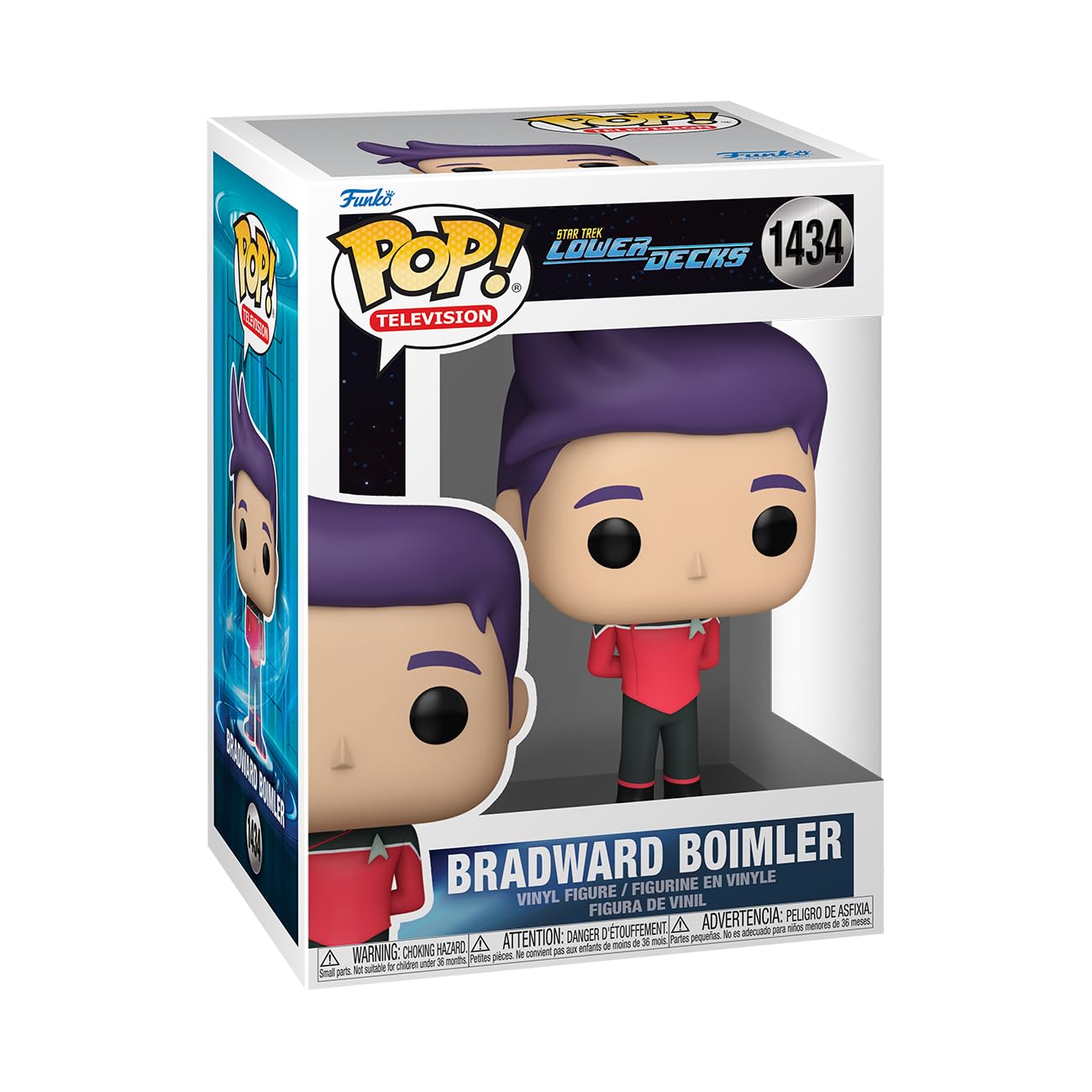 Funko Pop! TV: Star Trek LD - Bradward Boimler - Collectable Vinyl Figure - Gift Idea - Official Merchandise - Toys for Kids & Adults - Cartoons Fans - Model Figure for Collectors and Display