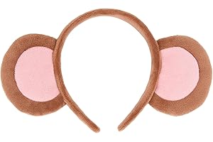 CHEU monkey ears headband and tail for masquerade costumes