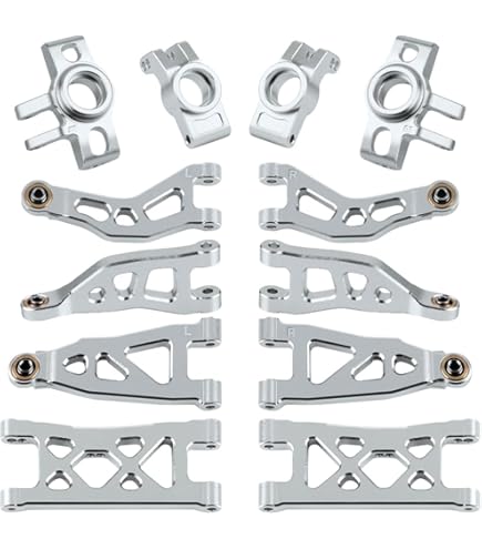 Ounissouiy Brazo inferior trasero de aluminio para 1/18 Hobbico Dromida Brazo inferior trasero Ounissouiy Brazo inferior trasero de aluminio para 1/18 Hobbico Dromida Brazo inferior trasero