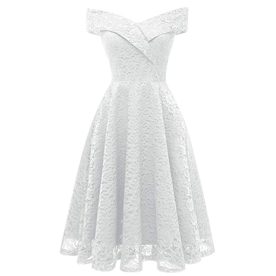 amazon all white dresses