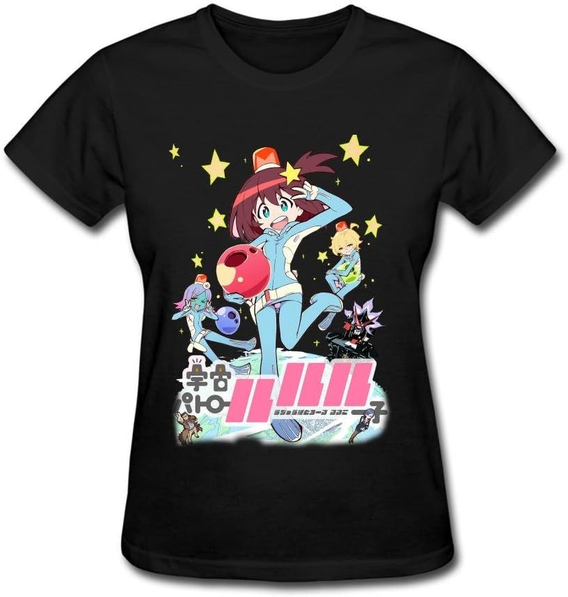 OMANED Women's New Space Patrol Luluco Key Visual Poster T shirt