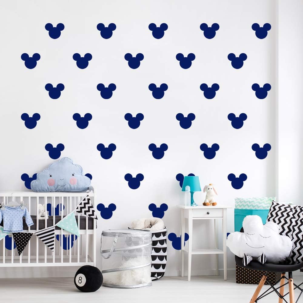 Amazon 24個 カートゥーンミッキーマウスヘッド ウォールステッカー ベビー保育園 かわいい動物壁デカール 子供部屋 壁アート 取り外し簡単 ダークブルー ビニールpvc素材 ウォールステッカー オンライン通販 Amazon 24個 カートゥーンミッキーマウスヘッド ウォールステッカー ベビー保育園 かわいい動物壁デカール 子供部屋 壁アート 取り外し簡単 ダークブルー ビニールpvc素材 ウォールステッカー オンライン通販