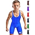 Exxact Sports Youth Wrestling Singlet For Boys, Premium Powerlifting Singlet, Kids Wrestling Singlets For Training