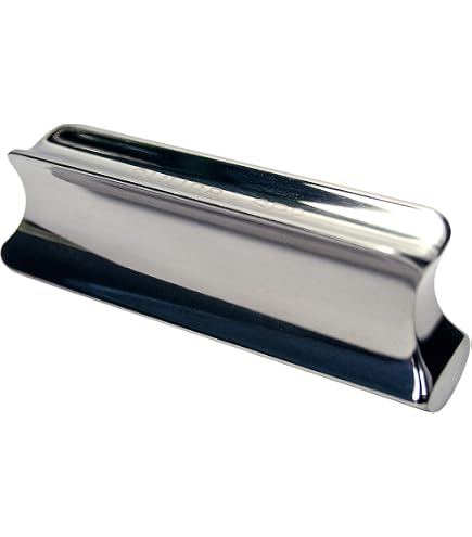 Amazon.com: Shubb GS1 Guitar Steel Slide with Wooden Handle