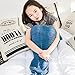 Berinfly Girls Crochet Mermaid Tail Blanket Knitting Handcraft for Kids, All Seasons Sleeping Bag Blanket(55.1