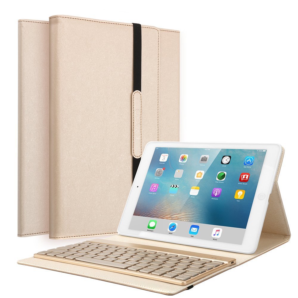 iPad Keyboard Case,KVAGO Ultra Slim PU Leather Case Amazon.co.uk