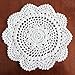 KEPSWET Pack of 6PCS White 8