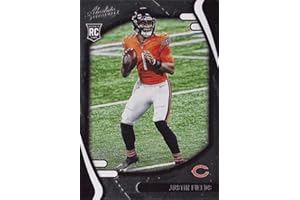 2021 Panini Absolute Retail #108 Justin Fields RC Rookie Card Chicago Bears Official NFL Football Trading Card in Raw (NM or Better) Condition