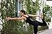 Yoga Tank Tops Organic Cotton Moon, Namaste & Evolution Yoga Top for Women, Black, Large