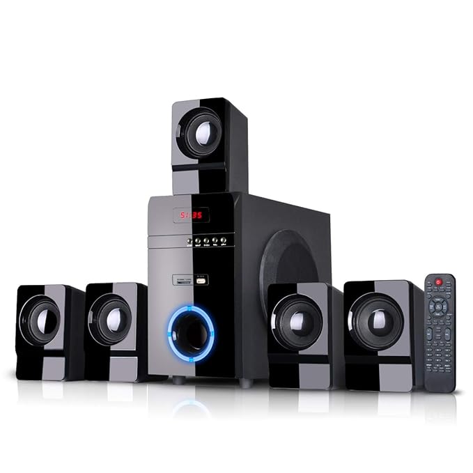 N/W 5.1 Channel Theater Speaker System Bluetooth Satellite PC Gaming
