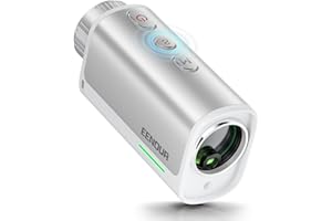 ENNOUR Golf Rangefinder with Slope, 1200 Yards Laser Range Finder with Flag Pole Locking Vibration,7X Magnification, Recharge