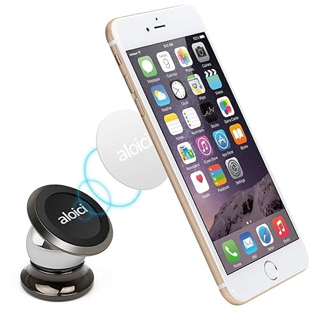 ALOICI Universal Handy Halterung Auto Magnet, 360 °Einstellbare Smartphone Halter mit superstarkem Magneten für iPhone 8/7Plu