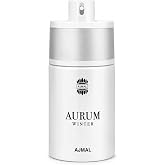 Ajmal Aurum Winter Eau de Parfum for Women, Floral Ambery Musky Perfume | Elegant women&rsquo;s EDP with citrus-fruity notes, floral amber and a warm musky base. Sophisticated and inviting.