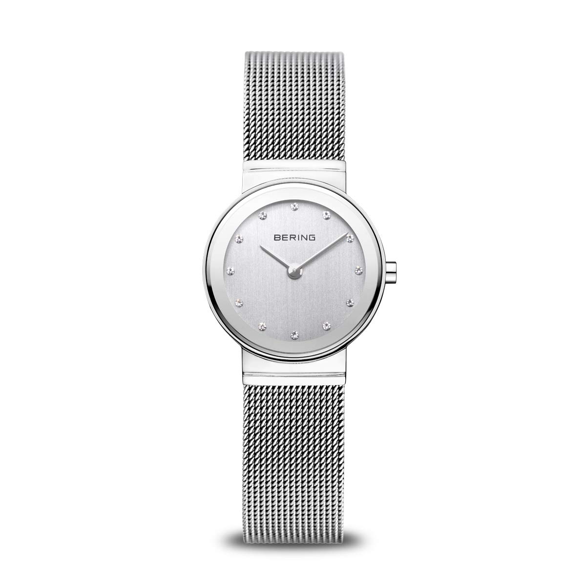 BERING Women's Quartz Movement Watch - Classic Collection with Stainless Steel and Sapphire Glass 10126-XXX