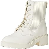 Amazon Essentials Women's Rubberized Combat Boot with Chunky Outsole