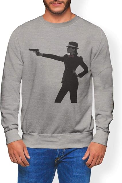 Amazon Co Jp Igsticker プリント トレーナー メンズ 長袖 スウェット 裏起毛 メンズ 2xl サイズ Size おしゃれ クルーネック グレー 灰色 その他 外国人 写真 シンプル 服 ファッション小物