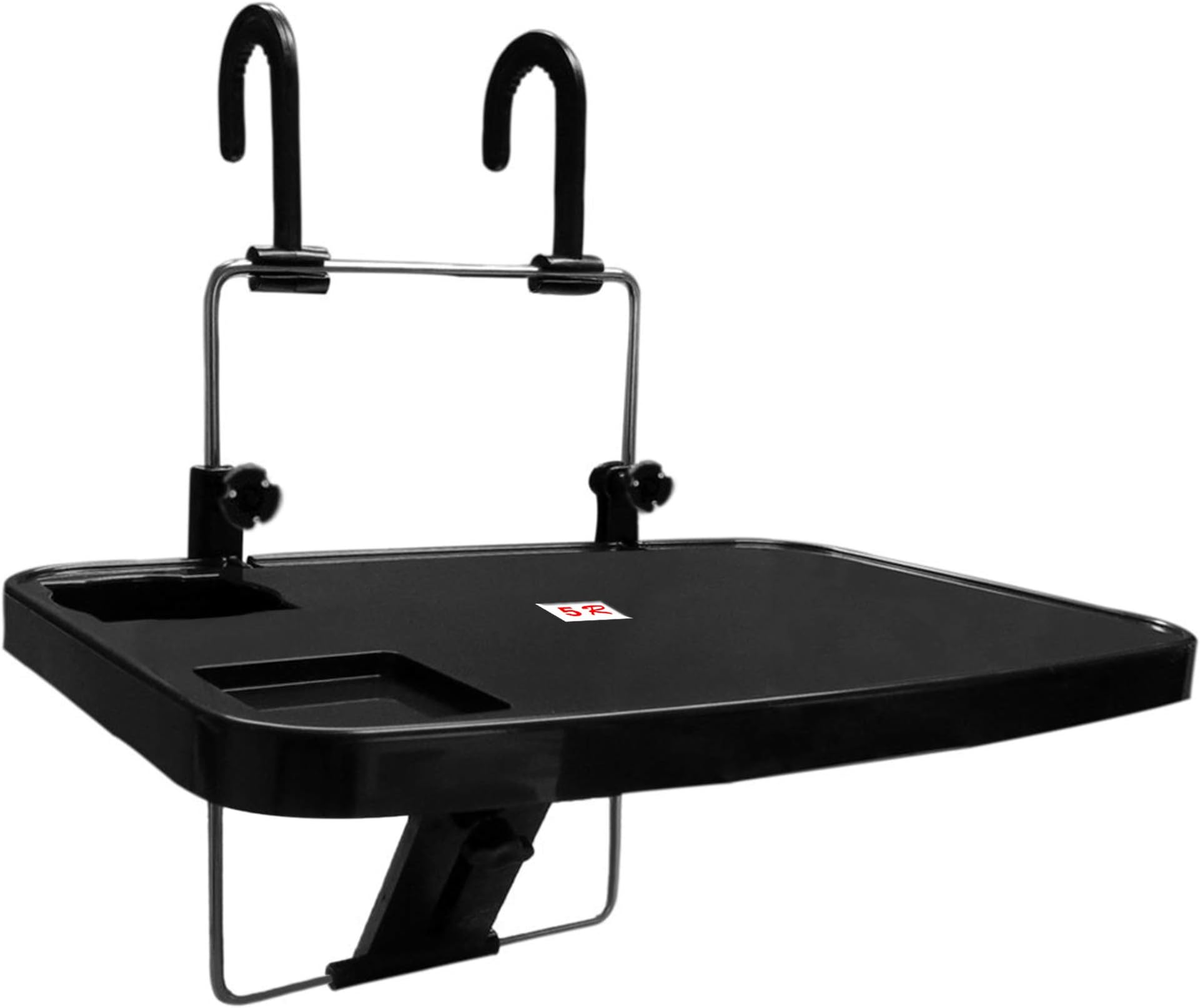 Axmon Clptptray Universal Black Car Back Seat Foldable Tray