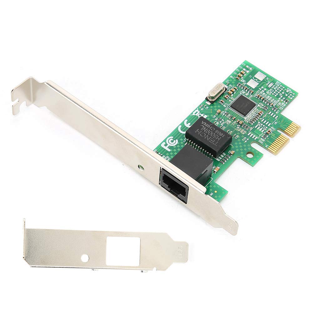 Gigabit Network Card for I211, SinglePort for EsxiPXE Diskless Routing PCIE x1, Gigabit Network Card with Low Profile Bracket, 1GbE Port Data Rate
