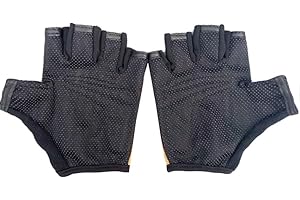 Miokkley Kids Fingerless Bike Gloves Ages 5-8, Camo Hunting Gloves for Boys Children Monkey Bars Rock Climbing Cycling Biking Fishing