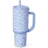 Ello Oasis 30oz Stainless Steel Tumbler - Blueberries