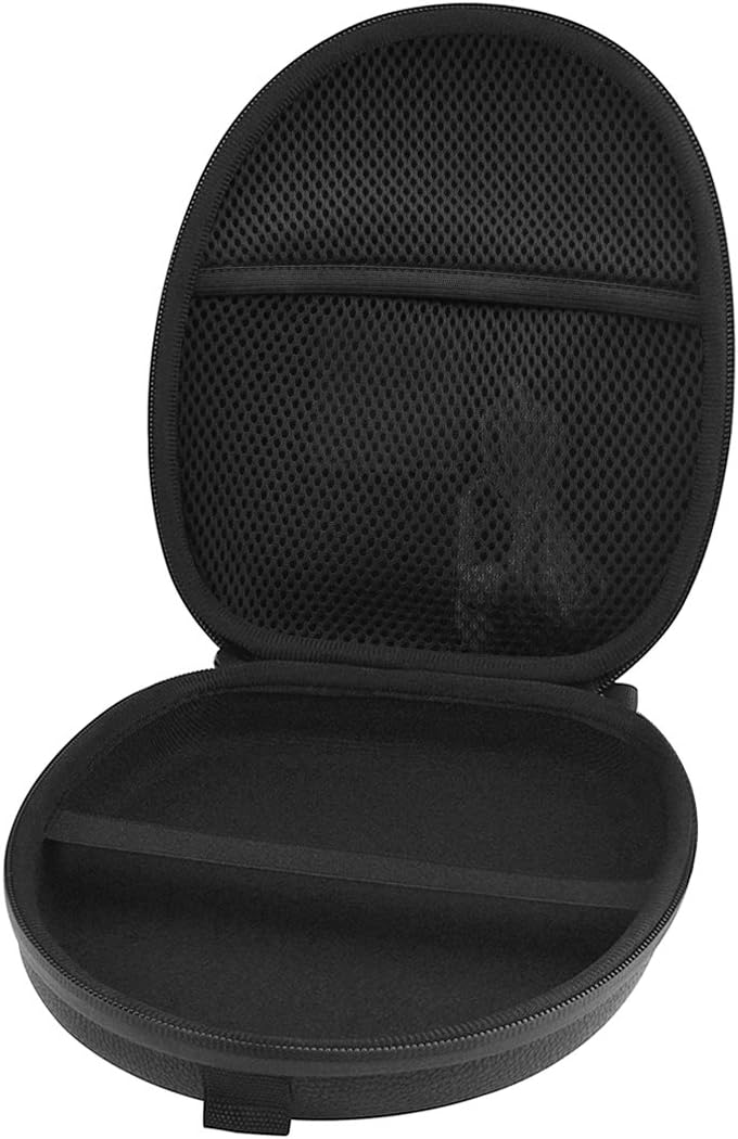 Linkidea Headphone Case for Bose 700, QC35 Gaming, QC35 II, Sony WH-CH510, WH-CH500, Audio-Technica ATH-SJ1, Grado SR80i, SR80e, SR80, Hard Shell Carrying Case, Travel Bag (Black)