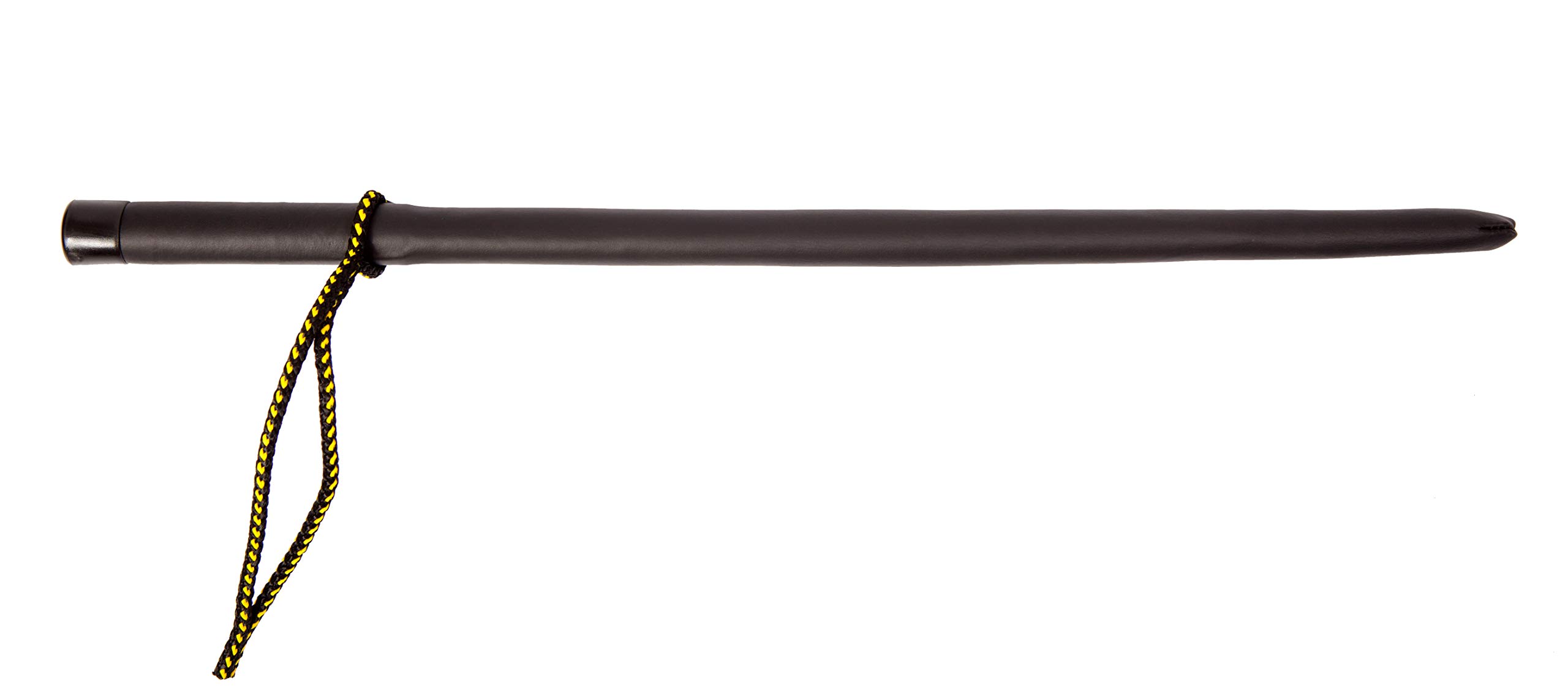 Dingo Gear Dog Training Stick For Obedience Training, Black Leather, Bugbear For Courage Test, Handmade S02620