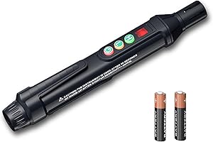 MASTFUYI Gas Leak Detector, Portable Natural Gas Detector with Audible & Visual Alarm, Handheld Natural & Propane Sniffer to Locate Combustible Gas Leak Detector for Methane, Propane, LNG, LPG