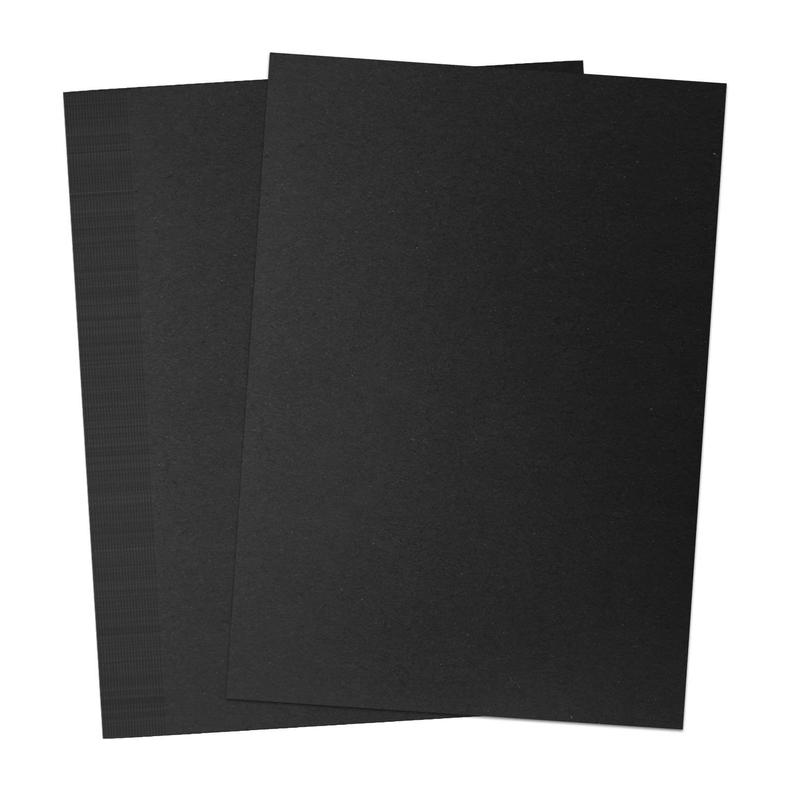 A4 350gsm Black Card Thick Art Paper, 40 Sheets, Black Cardstock Paper for Scrapbooking, Arts and Crafts