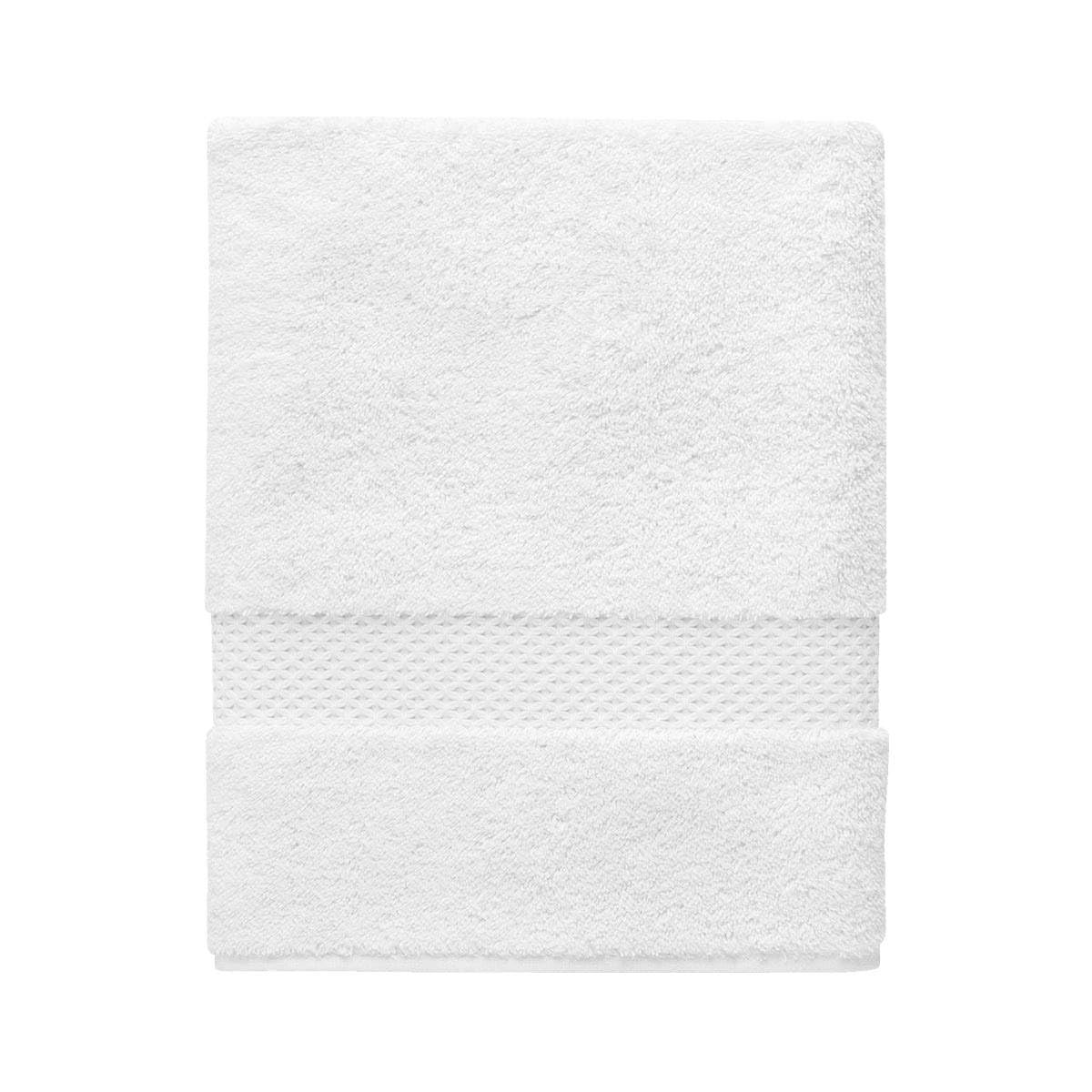 Yves Delorme - Etoile Blanc (White) 18 x 28 in Guest Towel